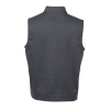 View Image 2 of 3 of Twill Knit Stretch 1/4-Zip Vest - 24 hr