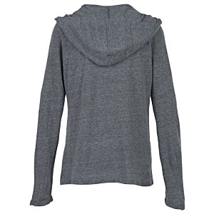 Additional Image 1 - a grey sweater with a hood