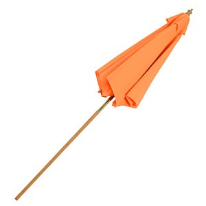 Additional Image 2 - an orange umbrella on a white background