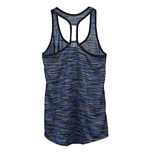 Additional Image 2 - a blue tank top with a black strap