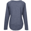 View Image 2 of 3 of Voltage Tri-Blend Wicking LS T-Shirt - Ladies'