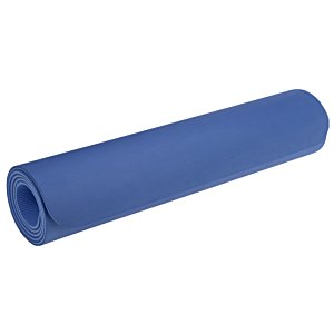 Additional Image 3 - a blue rolled up yoga mat