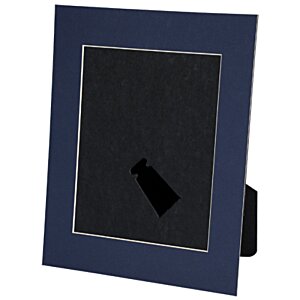 Additional Image 1 - a blue picture frame with a black square