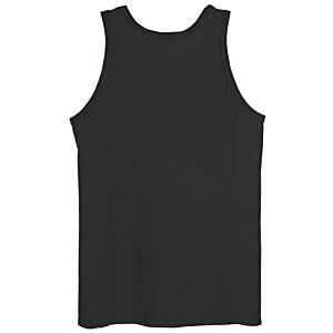 Additional Image 2 - a black tank top on a white background