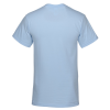 a light blue t-shirt on a white background