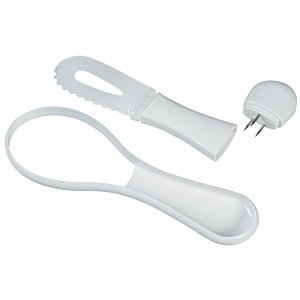 Additional Image 2 - a white plastic object with a round object