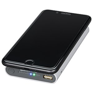 Additional Image 2 - a black cell phone with a power bank