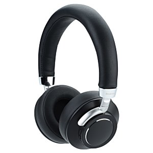 Additional Image 4 - a black headphones with a white background
