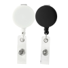 View Image 4 of 4 of Retracting Badge Holder - Round - Opaque - 24 hr