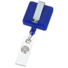 View Image 2 of 3 of Retracting Badge Holder - Square - Opaque - 24 hr