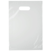 Additional Thumbnail Image 1 - a white plastic bag with a handle