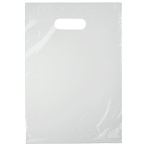 Additional Image 1 - a white plastic bag with a handle