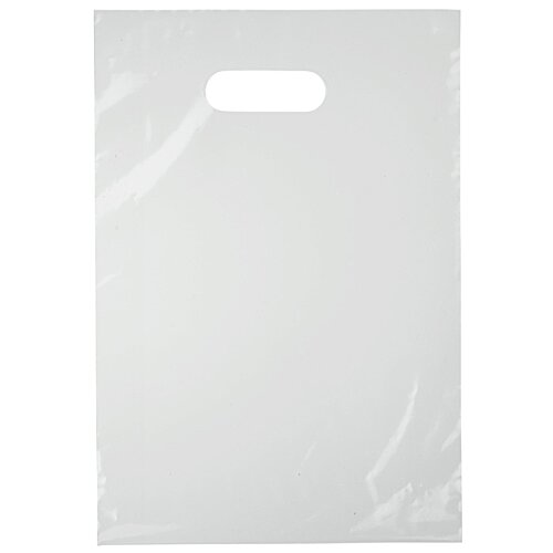 Additional Image 1 - a white plastic bag with a handle