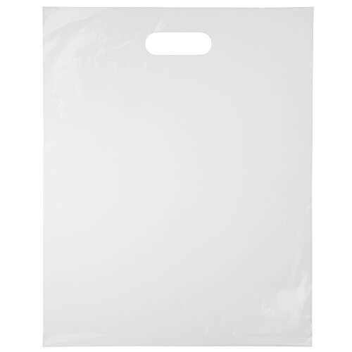 Additional Image 1 - a white plastic bag with a handle