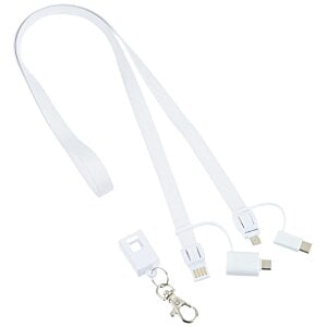 Additional Image 3 - a white cord with a couple of plugs