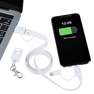 Additional Image 4 - a cell phone charging on a laptop