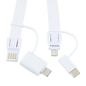 Additional Image 6 - a white cable with a connector