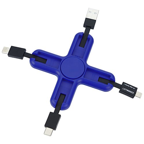Additional Image 2 - a blue and black computer cable