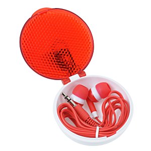 Additional Image 2 - a red object with a white circle