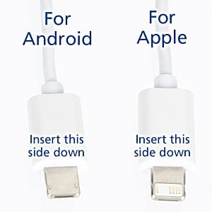 Additional Image 8 - a couple of white usb cables