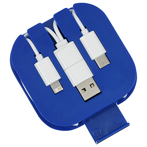 Additional Image 1 - a blue and white usb adapter