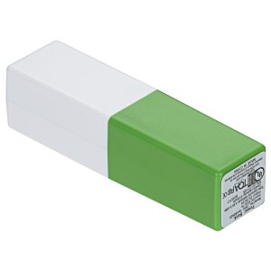 Additional Image 3 - a white and green eraser