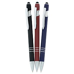 a close-up of several pens