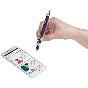 Additional Image 1 - a hand holding a pen over a cell phone