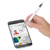 View Image 3 of 4 of Textari Soft Touch Stylus Metal Pen - White