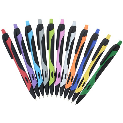 Additional Image 3 - a group of multi colored pens