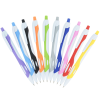 View Image 4 of 4 of Sport Soft Touch Gel Pen - White