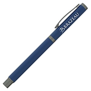 Additional Image 1 - a blue pen with a silver cap