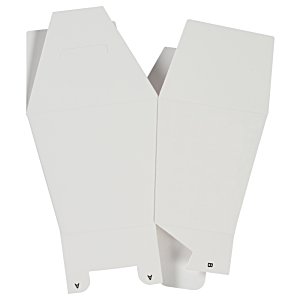 Additional Image 1 - a white coffin shaped object