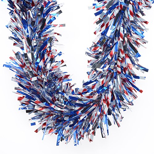 Additional Image 1 - a blue and red garland
