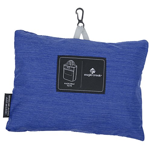 Additional Image 2 - a blue pillow with a black label