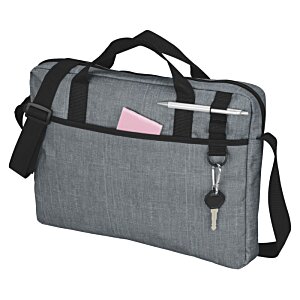 Additional Image 2 - a grey bag with a black strap