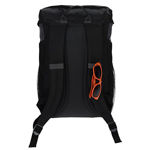 Additional Image 3 - a black bag with orange straps