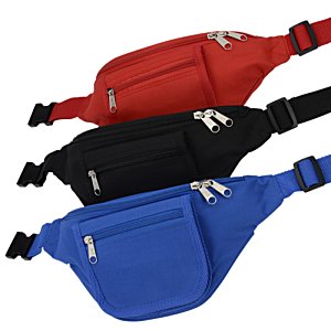 Additional Image 5 - a group of different colored waist bags