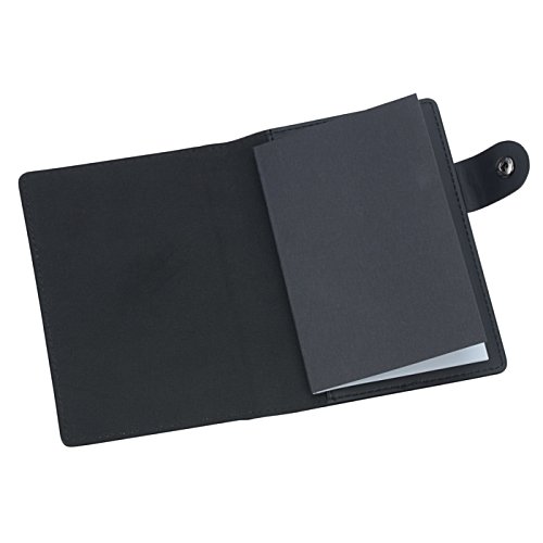 Additional Image 2 - a black wallet with a clip