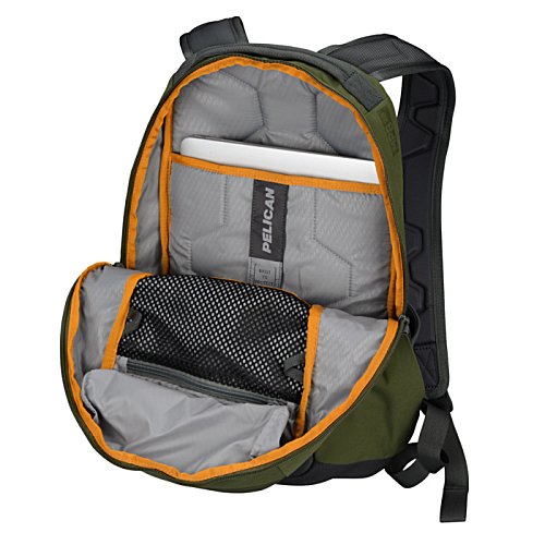 Additional Image 2 - a green and black backpack