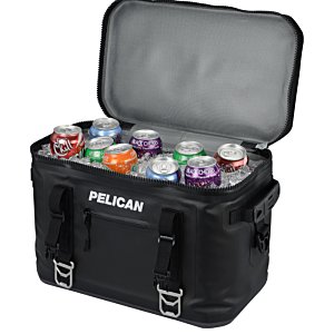 Additional Image 2 - a black cooler with a lid open