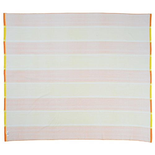 Additional Image 2 - a white and orange striped fabric
