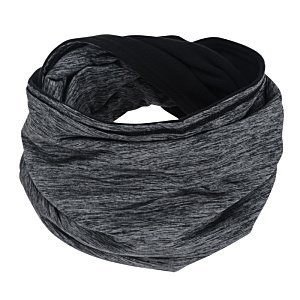 Additional Image 1 - a black scarf on a white background