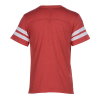 View Image 3 of 3 of LAT Fine Jersey Football T-Shirt - Youth - Screen