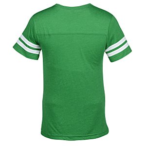 Additional Image 2 - a green shirt with white stripes