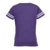View Image 3 of 3 of LAT Fine Jersey Football T-Shirt - Ladies' - Embroidered