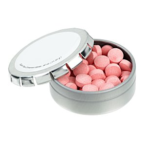 Additional Image 1 - a round container with pink balls inside
