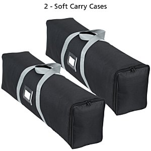 Additional Image 5 - a black bag with white straps