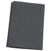 View Image 3 of 5 of Gray Line Zippered Notebook