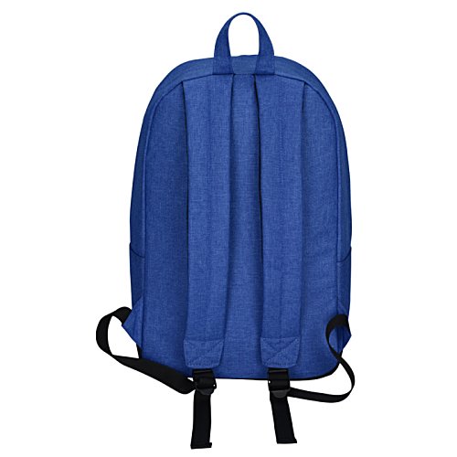 Additional Image 1 - a blue backpack with black straps